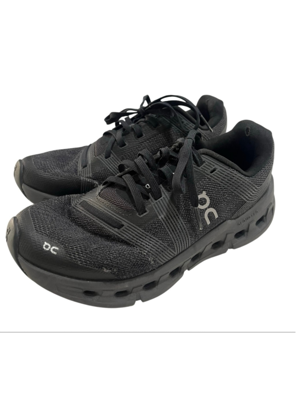 On Cloudgo Black Eclipse Running Shoes Women's Size 6.5 Low Top Sneakers Black